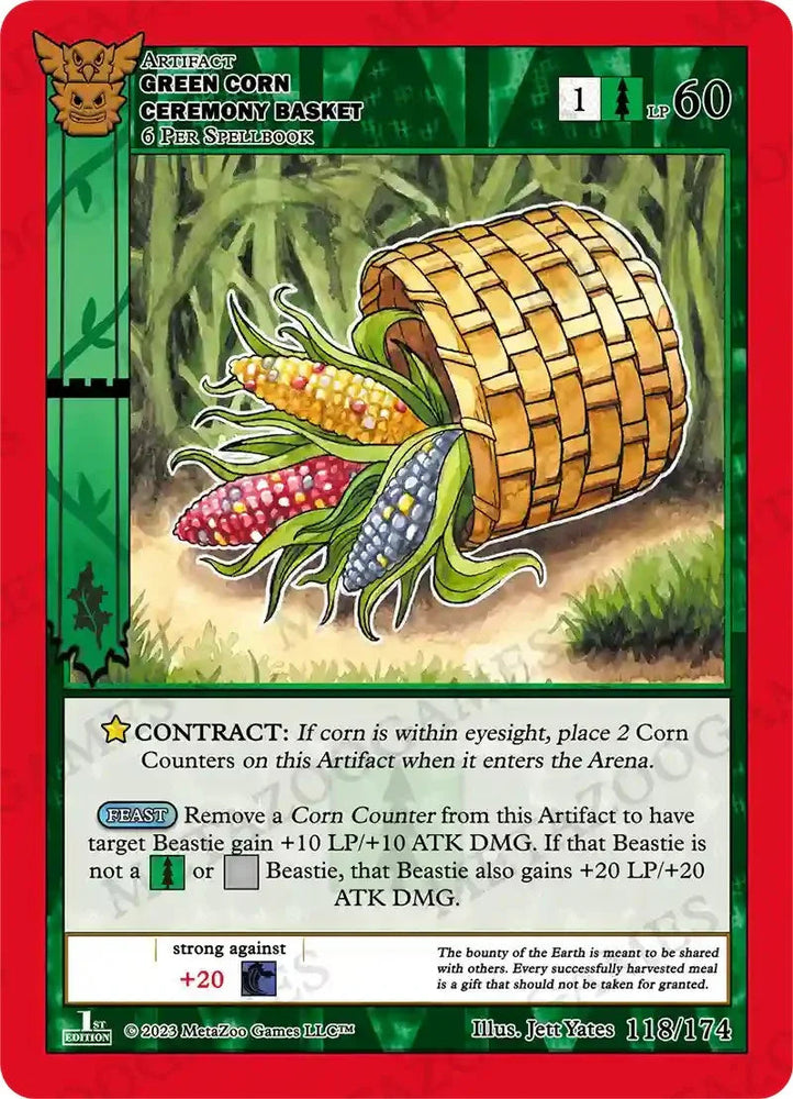 Green Corn Ceremony Basket [Native: First Edition] (ONLINE ORDER ONLY)