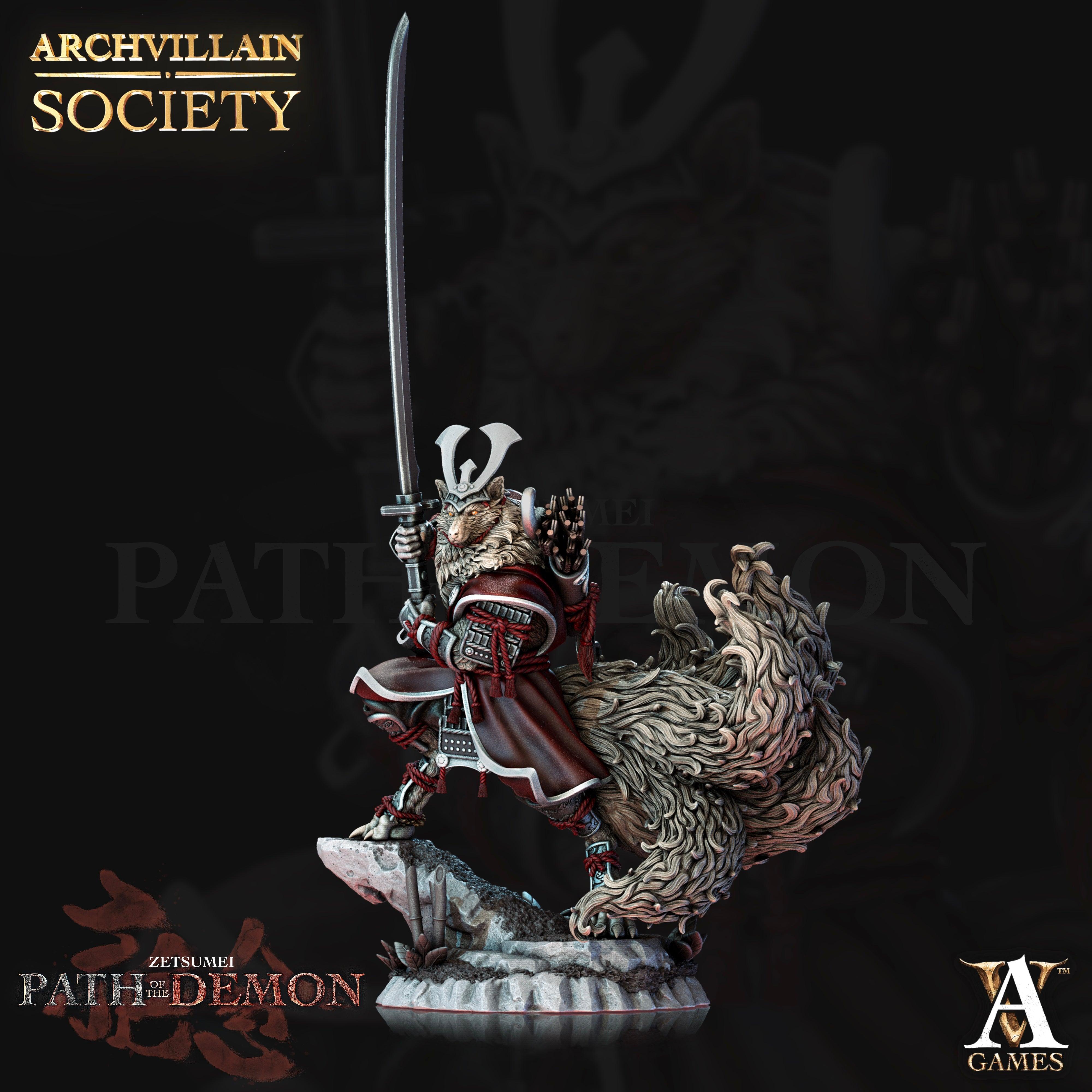 3D Printed Archvillain Games Akane Society Vol. XXI  28 32mm D&D (Online Only)