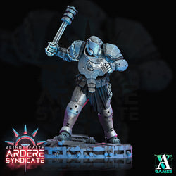 3D Printed Archvillain Games Arderite Light Infantry Blind Faith - Ardere Syndicate 28 32mm D&D (Online Only)