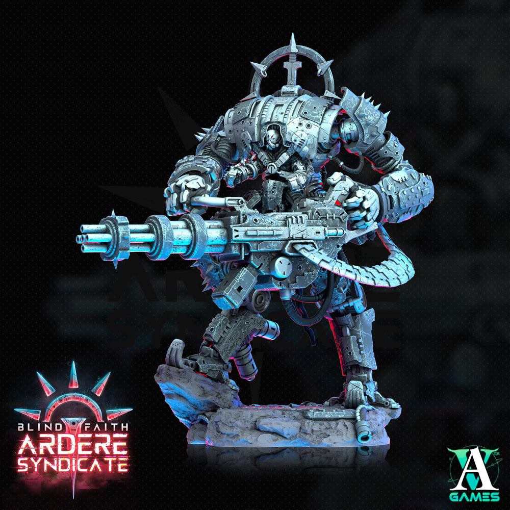 3D Printed Archvillain Games Arderite Sentinels Set Blind Faith - Ardere Syndicate 28 32mm D&D (Online Only)