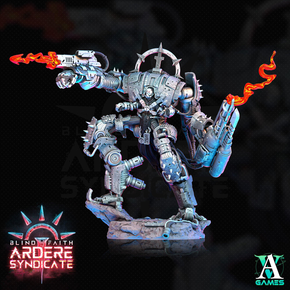 3D Printed Archvillain Games Arderite Sentinels VFX Set Blind Faith - Ardere Syndicate 28 32mm D&D (Online Only)
