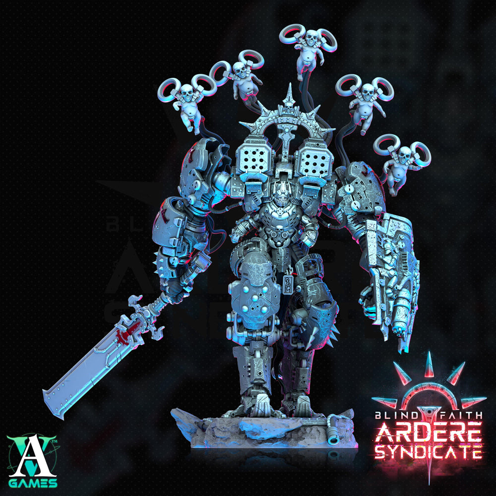 3D Printed Archvillain Games Arderite Sentinels VFX Set Blind Faith - Ardere Syndicate 28 32mm D&D (Online Only)