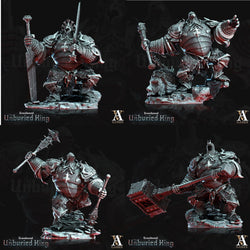 3D Printed Archvillain Games Arma Tenebris - Gravebound The Unburied King 28 32mm D&D (Online Only)