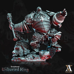 3D Printed Archvillain Games Arma Tenebris - Gravebound The Unburied King 28 32mm D&D (Online Only)