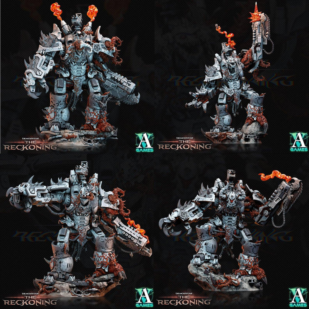 3D Printed Archvillain Games Armari Chaosbred Devastators Demonstar - The Reckoning 28 32mm D&D (Online Only)
