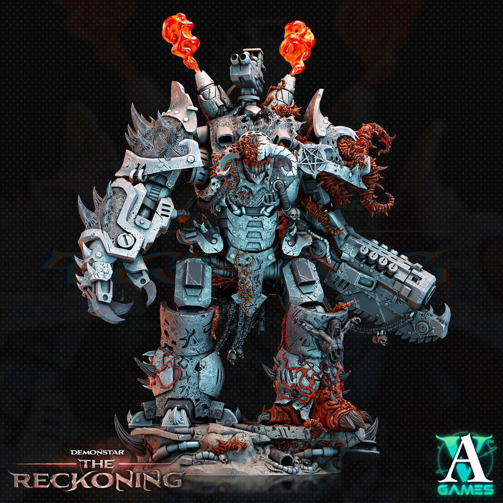 3D Printed Archvillain Games Armari Chaosbred Devastators Demonstar - The Reckoning 28 32mm D&D (Online Only)
