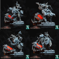 3D Printed Archvillain Games Armari Druraka Riders Demonstar - The Reckoning 28 32mm D&D (Online Only)