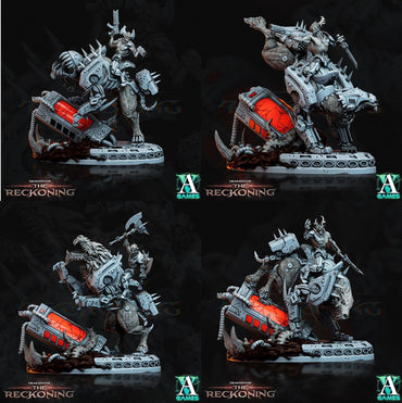 3D Printed Archvillain Games Armari Druraka Riders Demonstar - The Reckoning 28 32mm D&D (Online Only)