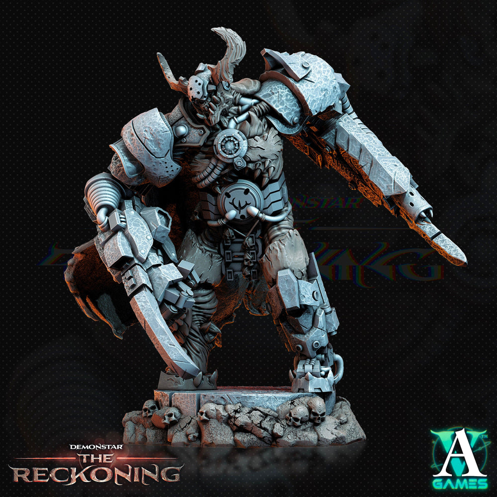 3D Printed Archvillain Games Armari Headhunters Demonstar - The Reckoning 28 32mm D&D (Online Only)