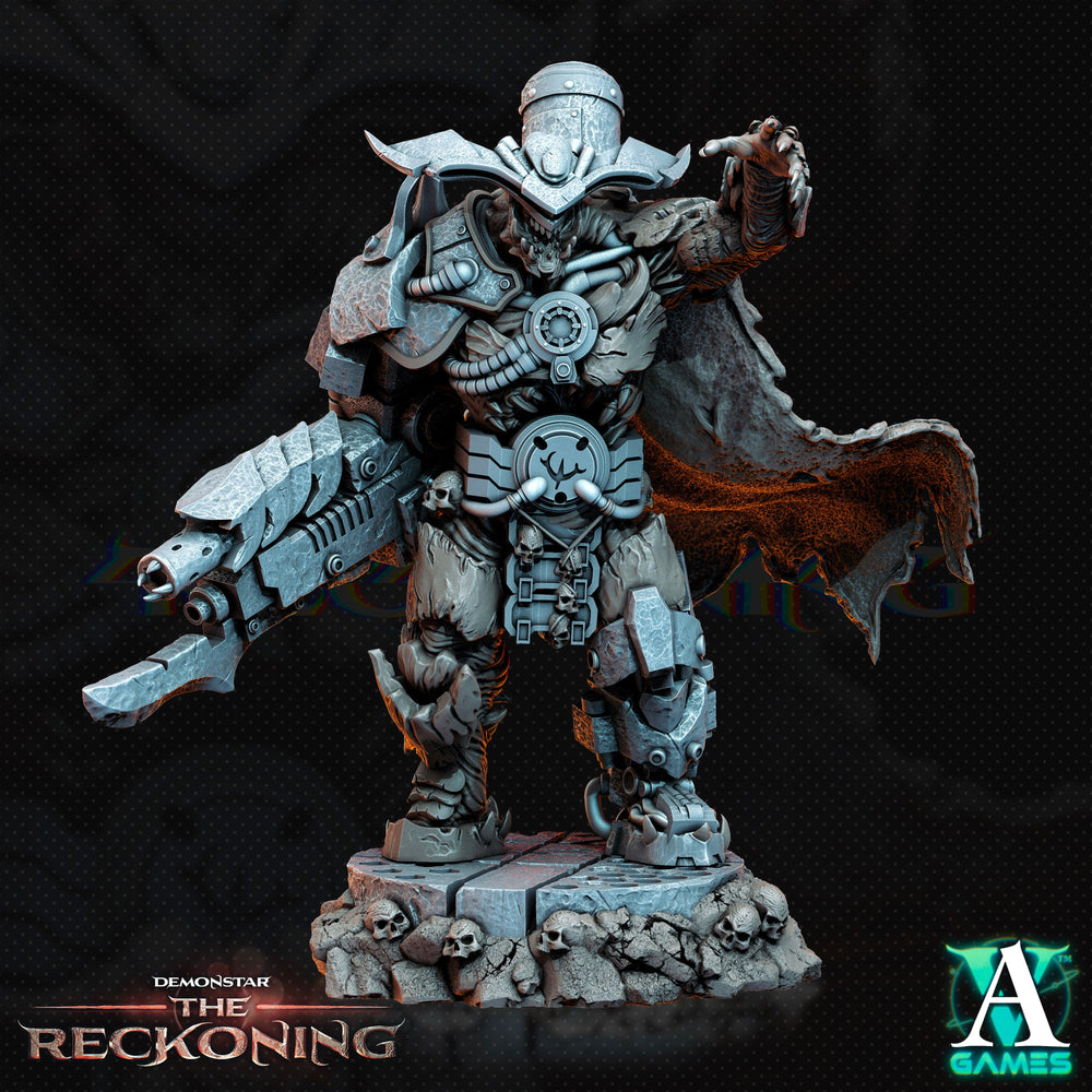3D Printed Archvillain Games Armari Headhunters Demonstar - The Reckoning 28 32mm D&D (Online Only)