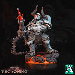 3D Printed Archvillain Games Armari Heavy Infantry Demonstar - The Reckoning 28 32mm D&D (Online Only)