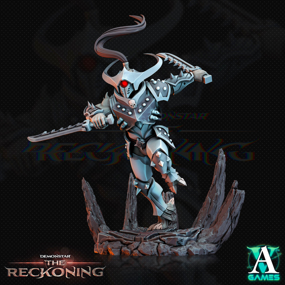 3D Printed Archvillain Games Armari Light Infantry Demonstar - The Reckoning 28 32mm D&D (Online Only)