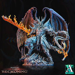 3D Printed Archvillain Games Armaros Galactic Chaoslord Demonstar - The Reckoning 28 32mm D&D (Online Only)