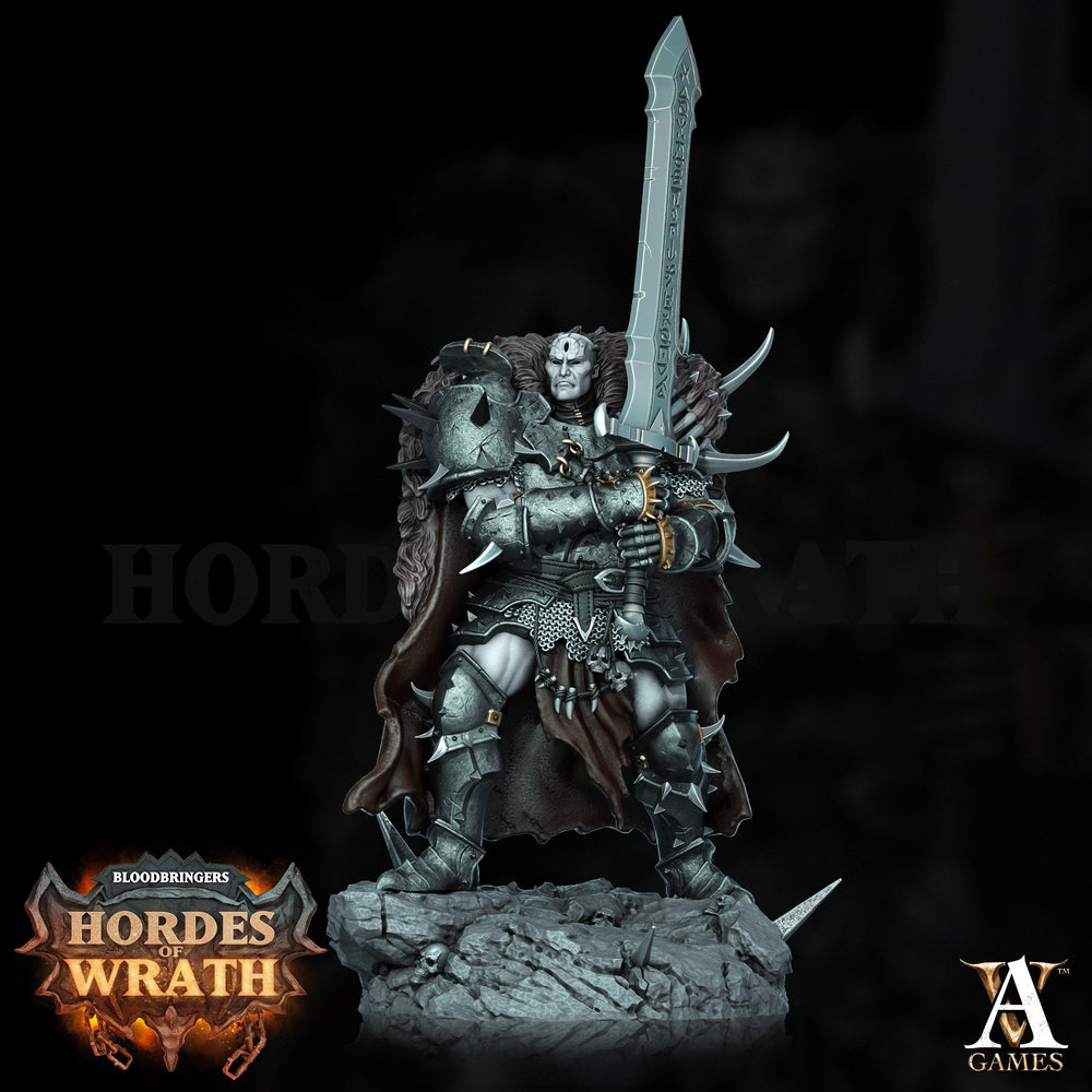 3D Printed Archvillain Games Bloodbringers - Hordes of Wrath Blessed Champions of Gorkal 28 32mm D&D (Online Only)