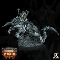 3D Printed Archvillain Games Bloodbringers - Hordes of Wrath Grumlak Riders 28 32mm D&D (Online Only)