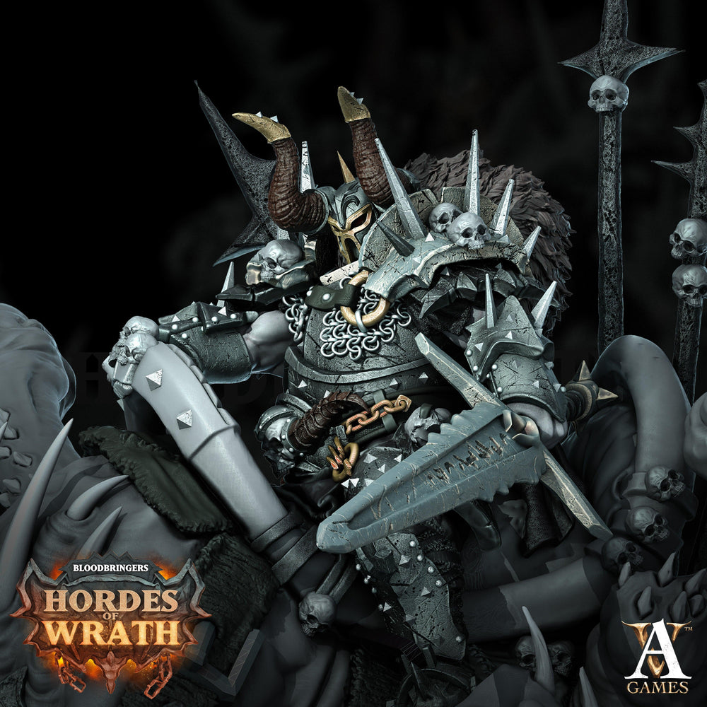 3D Printed Archvillain Games Bloodbringers - Hordes of Wrath Harbinger of Gorkal 28 32mm D&D (Online Only)