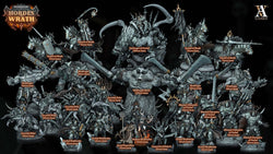3D Printed Archvillain Games Bloodbringers - Hordes of Wrath Heralds of Wrath 28 32mm D&D (Online Only)