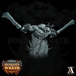 3D Printed Archvillain Games Bloodbringers - Hordes of Wrath Wrathogar - Bust 28 32mm D&D (Online Only)