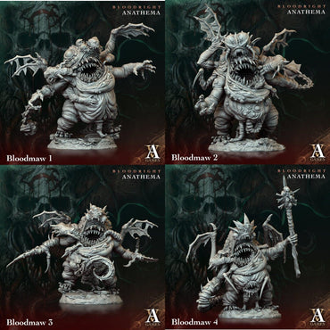3D Printed Archvillain Games Bloodmaw Bloodright - Anathema 28 32mm D&D (Online Only)