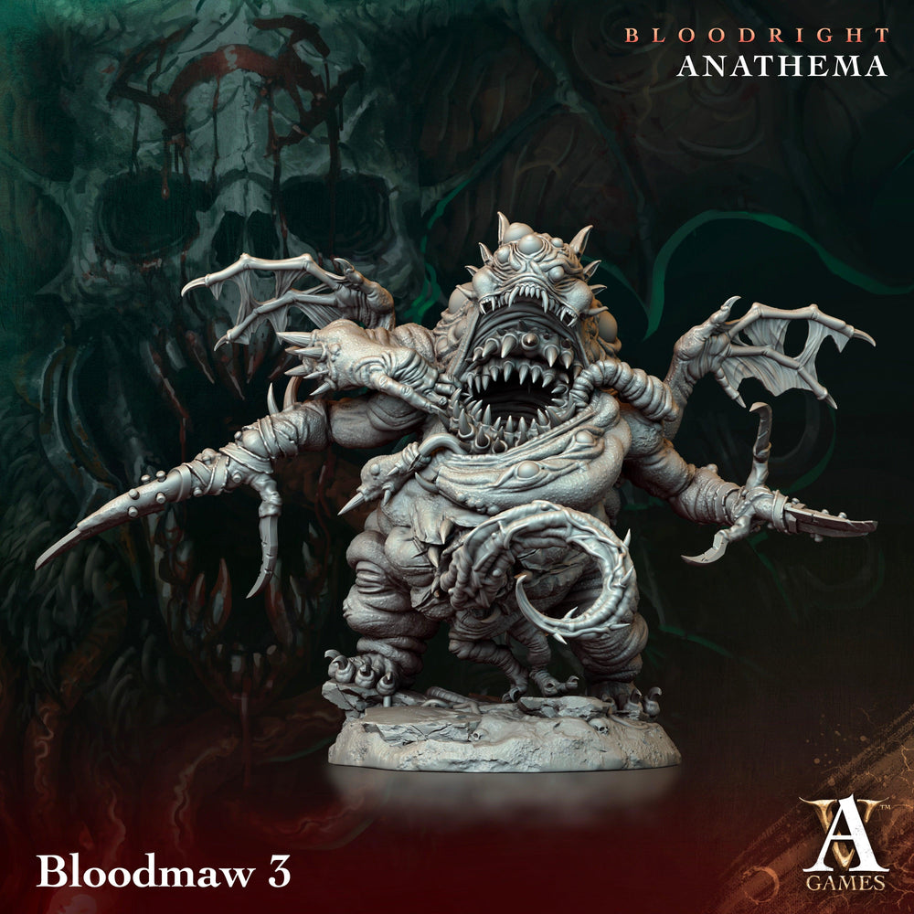 3D Printed Archvillain Games Bloodmaw Bloodright - Anathema 28 32mm D&D (Online Only)