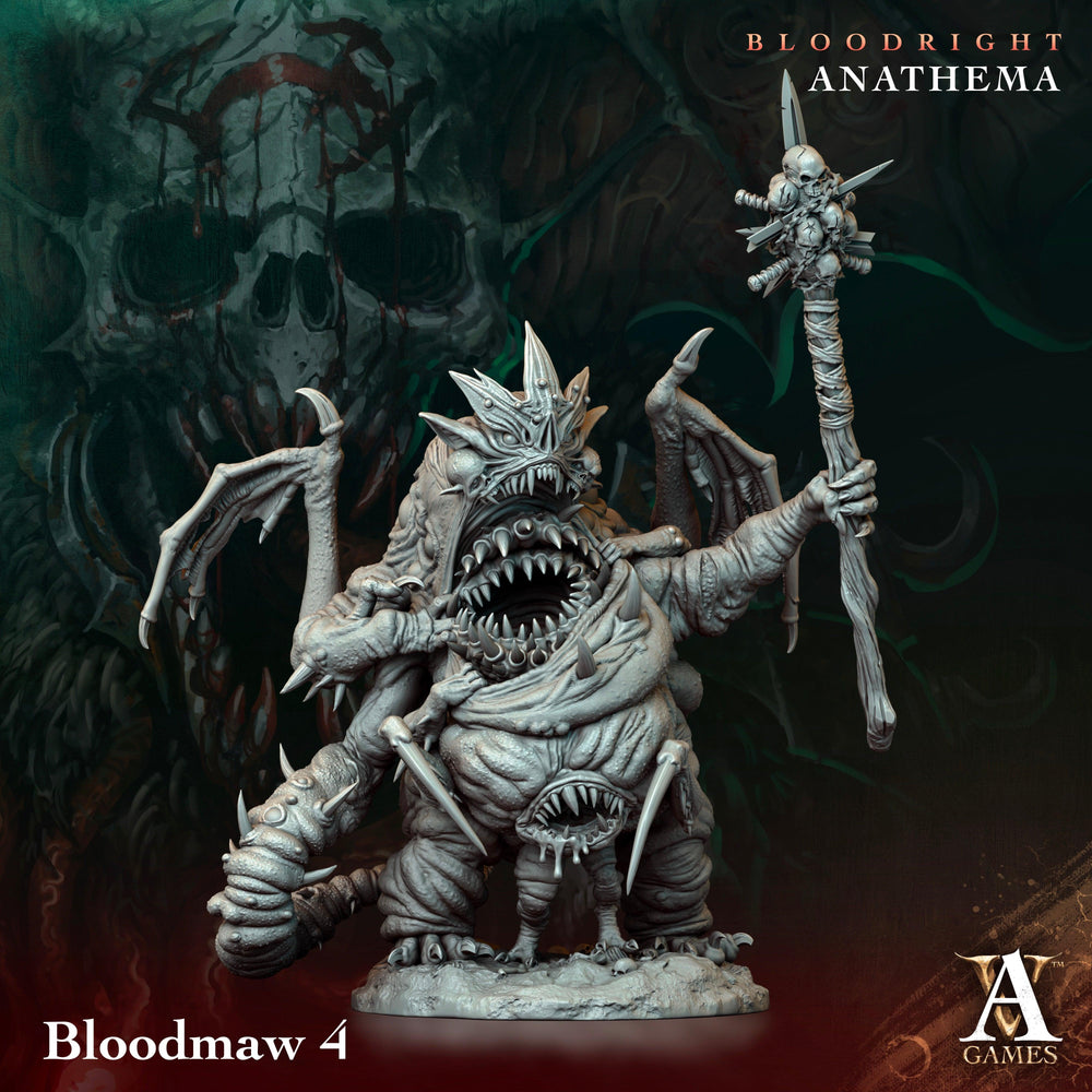 3D Printed Archvillain Games Bloodmaw Bloodright - Anathema 28 32mm D&D (Online Only)