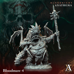 3D Printed Archvillain Games Bloodmaw Bloodright - Anathema 28 32mm D&D (Online Only)