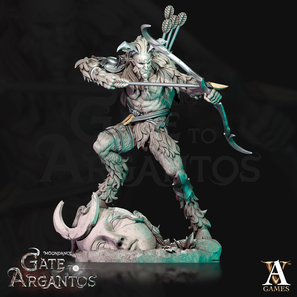 3D Printed Archvillain Games Celadren’s Hunter Moondance - Gate to Argantos 28 32mm D&D (Online Only)