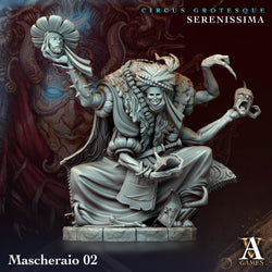 3D Printed Archvillain Games Circus Grotesque - Serenissima Mascheraio 28 32mm D&D (Online Only)