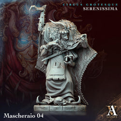 3D Printed Archvillain Games Circus Grotesque - Serenissima Mascheraio 28 32mm D&D (Online Only)