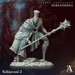 3D Printed Archvillain Games Circus Grotesque - Serenissima Schiavoni 28 32mm D&D (Online Only)