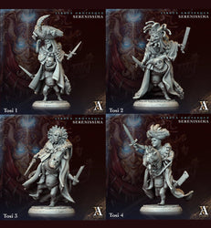 3D Printed Archvillain Games Circus Grotesque - Serenissima Tosi 28 32mm D&D (Online Only)