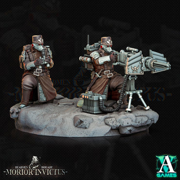 3D Printed Archvillain Games Deadmen Brigade - Morior Invictus Morior Heavy Infantry 28 32mm D&D (Online Only)