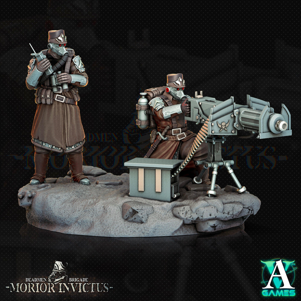 3D Printed Archvillain Games Deadmen Brigade - Morior Invictus Morior Heavy Infantry 28 32mm D&D (Online Only)