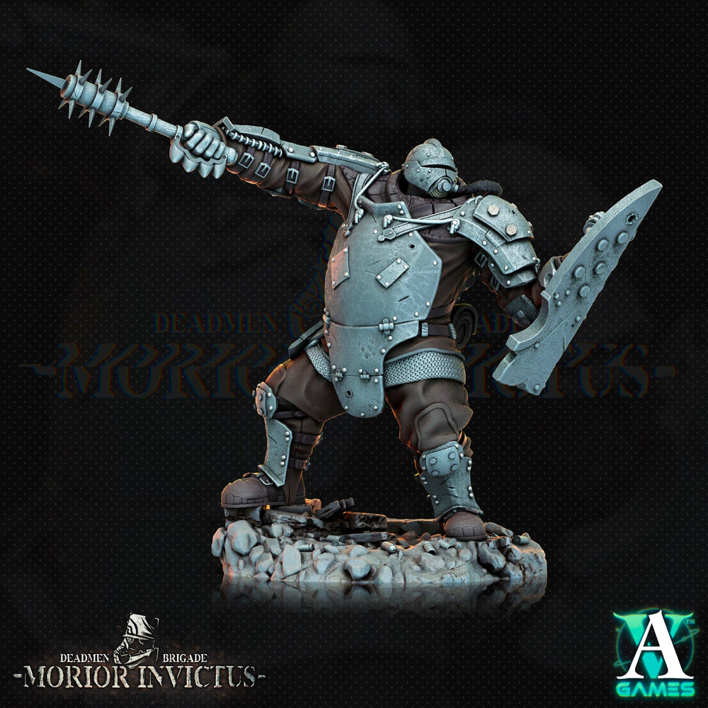 3D Printed Archvillain Games Deadmen Brigade - Morior Invictus Morior Iron Guard 28 32mm D&D (Online Only)