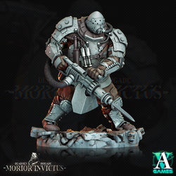 3D Printed Archvillain Games Deadmen Brigade - Morior Invictus Morior Iron Guard 28 32mm D&D (Online Only)