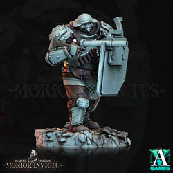 3D Printed Archvillain Games Deadmen Brigade - Morior Invictus Morior Iron Guard 28 32mm D&D (Online Only)