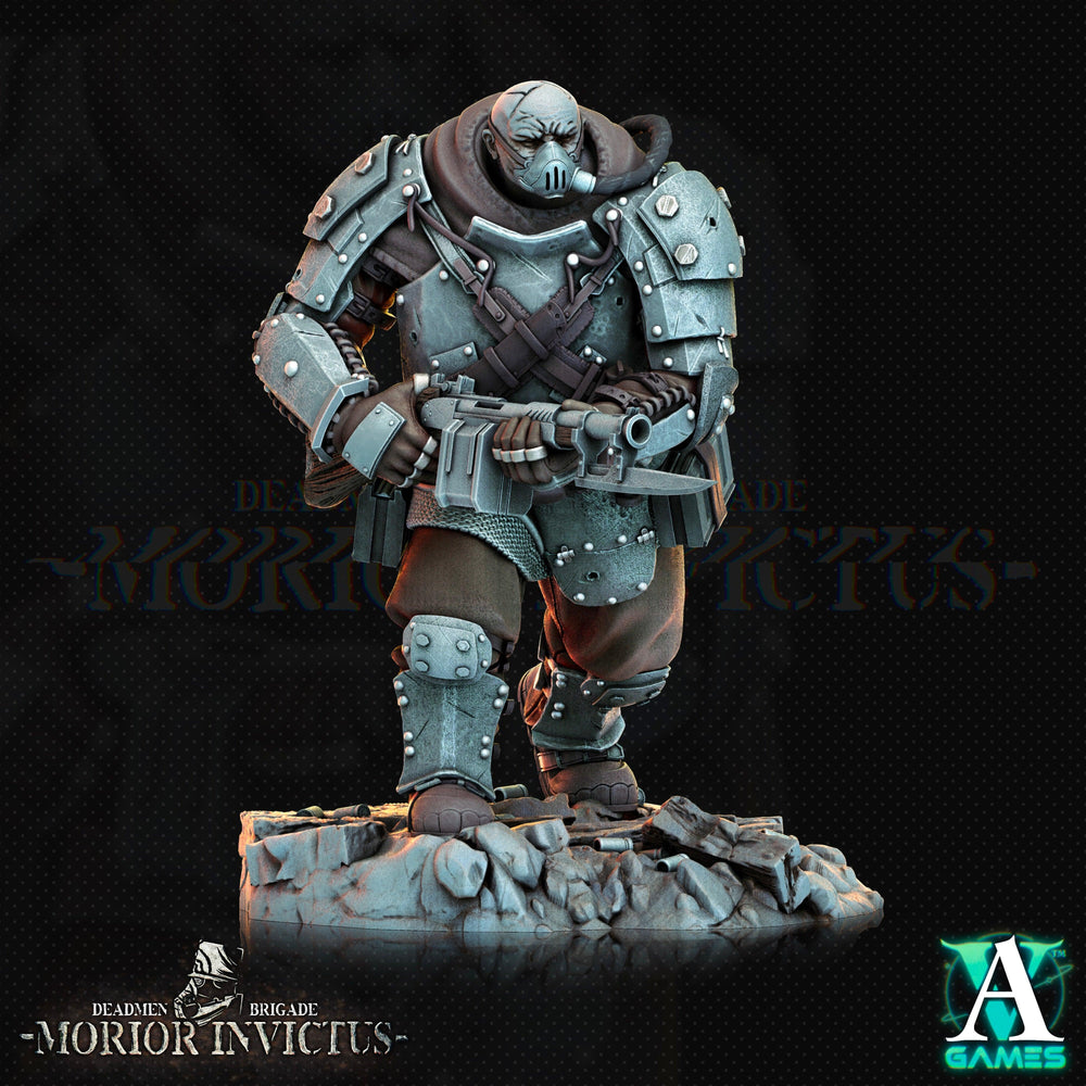 3D Printed Archvillain Games Deadmen Brigade - Morior Invictus Morior Iron Guard 28 32mm D&D (Online Only)