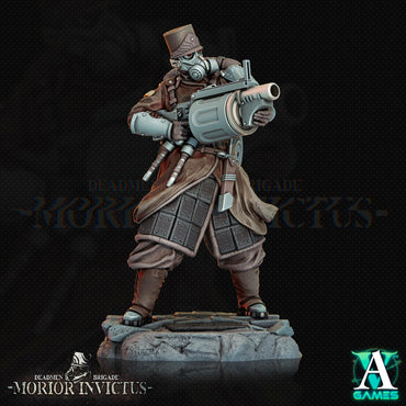 3D Printed Archvillain Games Deadmen Brigade - Morior Invictus Morior Light Infantry 28 32mm D&D (Online Only)