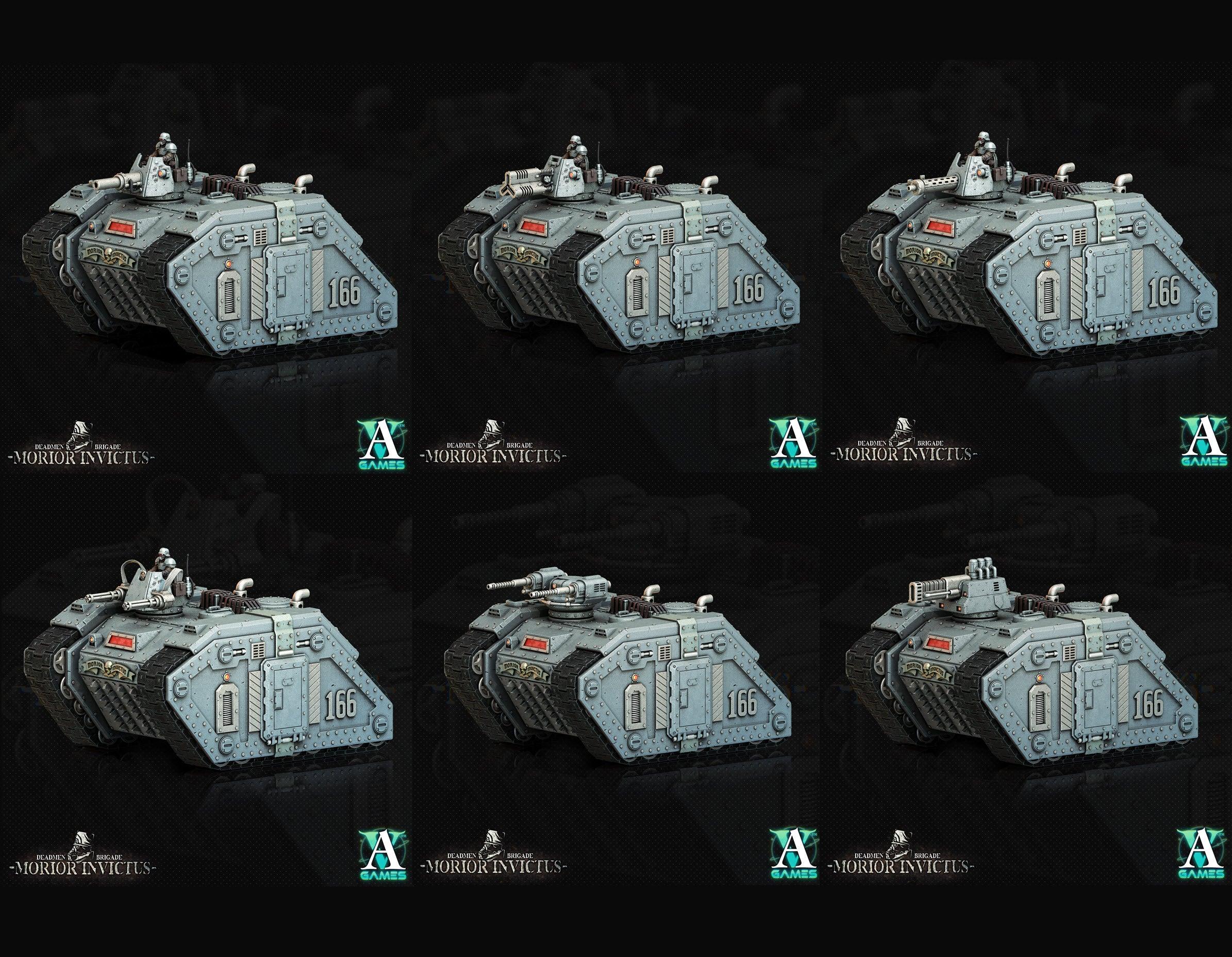 3D Printed Archvillain Games Deadmen Brigade - Morior Invictus Morior M1 Badger 28 32mm D&D (Online Only)