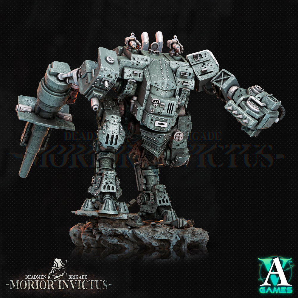 3D Printed Archvillain Games Deadmen Brigade - Morior Invictus Morior MK-18 Paladin 28 32mm D&D (Online Only)