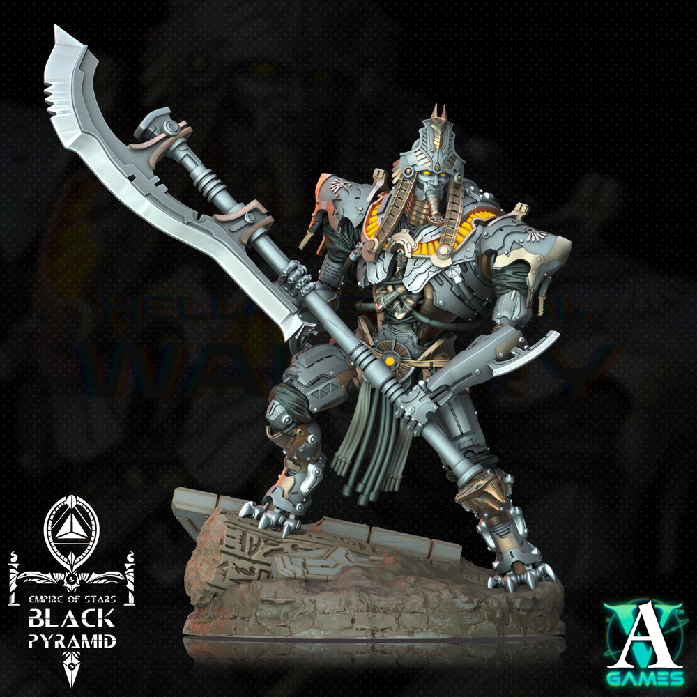 3D Printed Archvillain Games Empire of Stars - Black Pyramid Keteph Atekhramun 28 32mm D&D (Online Only)