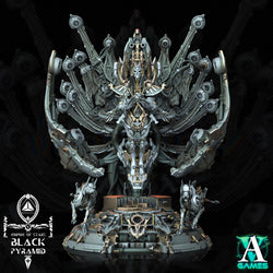 3D Printed Archvillain Games Empire of Stars - Black Pyramid Keteph Divinity 28 32mm D&D (Online Only)