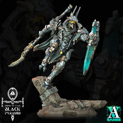 3D Printed Archvillain Games Empire of Stars - Black Pyramid Keteph Issahar 28 32mm D&D (Online Only)