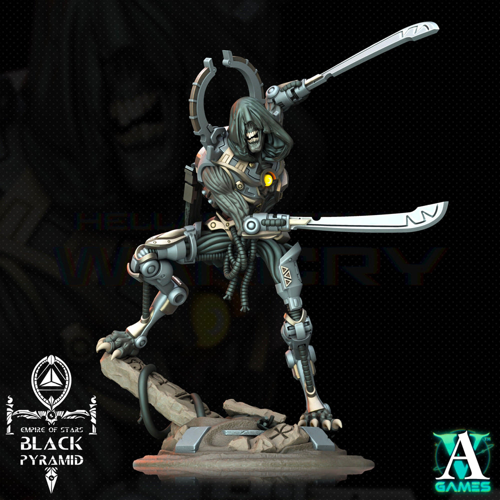 3D Printed Archvillain Games Empire of Stars - Black Pyramid Keteph Knumhar 28 32mm D&D (Online Only)