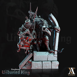 3D Printed Archvillain Games Fulgor Mortis - Gravebound The Unburied King 28 32mm D&D (Online Only)