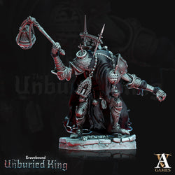3D Printed Archvillain Games Fulgor Mortis - Gravebound The Unburied King 28 32mm D&D (Online Only)