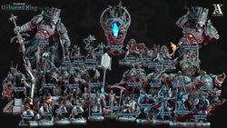 3D Printed Archvillain Games Fulgor Mortis - Gravebound The Unburied King 28 32mm D&D (Online Only)