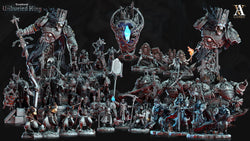 3D Printed Archvillain Games Fulgor Mortis - Gravebound The Unburied King 28 32mm D&D (Online Only)