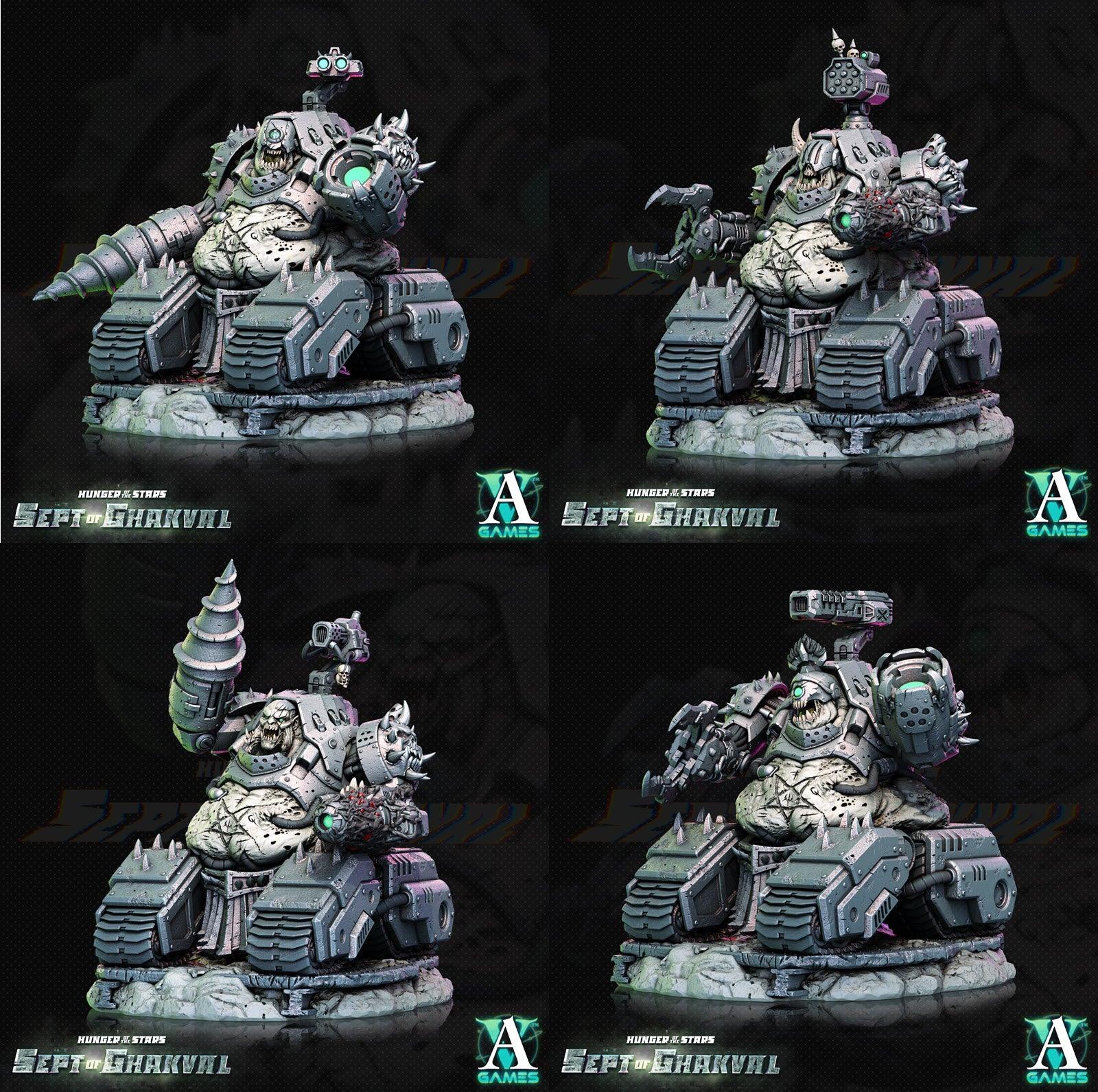 3D Printed Archvillain Games Ghakval Artillery Hunger of the Stars 28 32mm D&D (Online Only)