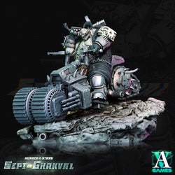 3D Printed Archvillain Games Ghakval Bikers Hunger of the Stars 28 32mm D&D (Online Only)